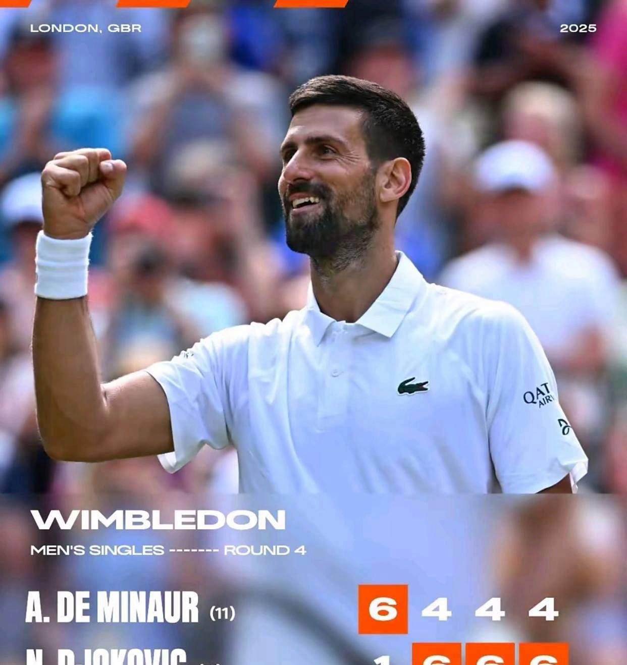 包含意大利网球队血洗法国网球队，德约科维奇统治全场的词条